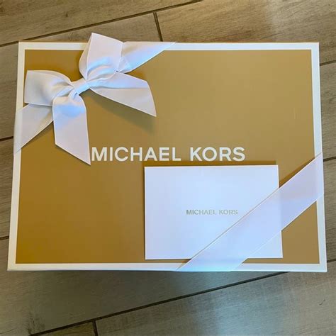 michael kors gift wrap box.